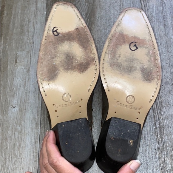 Cole Haan Morgan Suede Studded Mules - Picture 14 of 14